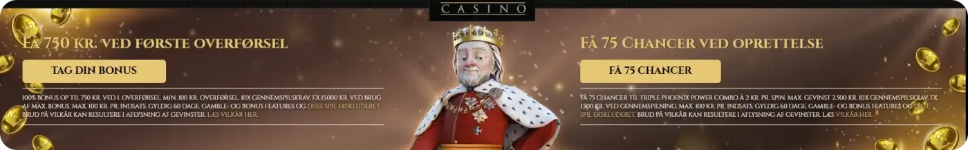 Royal Casino Free Spins kampagne pa danske spilleautomater
