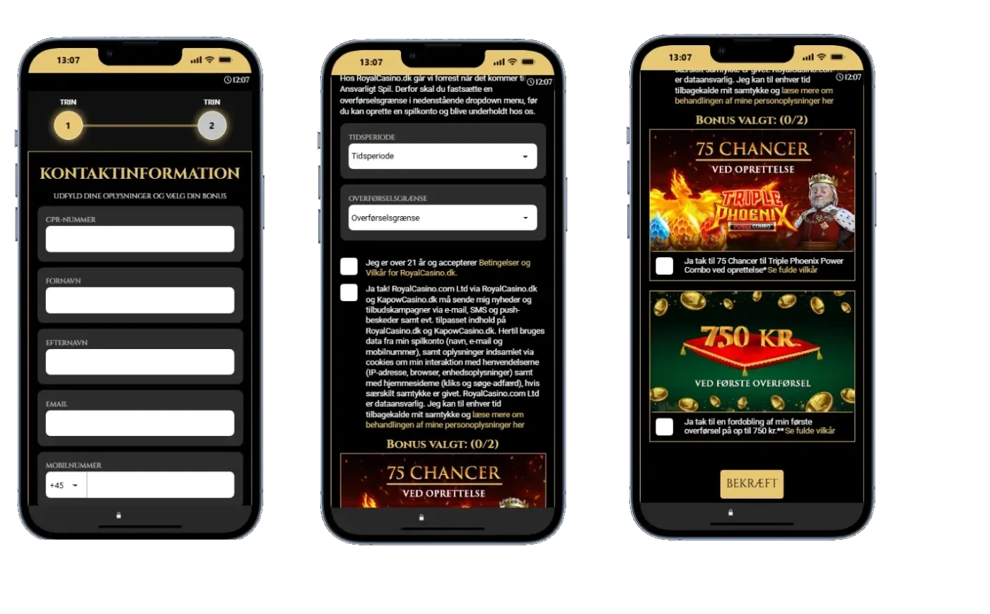 Royal Casino app til iPhone og Android download